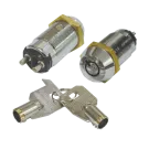 SECO-LARM - SS-095-1H0 - High-Security Tubular Key Lock. SPST, momentary-ON/shunt-OFF (spring loaded). Key #1300. Sold in multiples of 5 (price is for 1 pc).