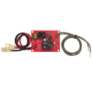 SECO-LARM - ST-BD01Q - Low Battery Cutoff. Prevents the deep discharge of backup batteries. Selectable input 12 or 24VDC. Adjustable voltage cut-off and restore point.