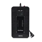 CYBERPOWER - ST900U - 900VA/500W, Standby UPS, Compact, 120V, (12) NEMA 5-15R, 2xUSB Charge Ports (2.1A Shared), 5Ft Cord, PowerPanel Personal Software, 3-Yr Warranty