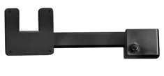 Hanwha - STB-10PVMSC-B - Self-checkout monitor mount, accommodates one SMT-1030PV 10" PVM, easy height adjustment, angle optimized for best view, all installation hardware and brackets included, Powder coated black color, VESA 75 x 75 mm, product wei
