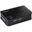 TRENDNET - TK-207K - 2-port USB KVM Switch Kit (include 2 x KVM Cables)