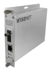 Hanwha - TMC-FSCM1PoEM-A - Hardened media fiber converter (A), 100mbps, SC Connector, multi-mode, 1 fiber, PoE+ output, 48V power supply included (not hardened), TMC-FSCM1-B required to work as a pair