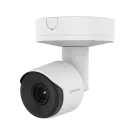 Hanwha - TNO-C3030TRA - Wisenet T network AI Radiometric compact bullet camera (uncooled), 384 x 288 @ 30fps, <30mK (NETD), 9.7mm fixed focal lens (HFoV: 37.9°), Triple triple codec H.265/H.264/MJPEG with Wisestream II and WiseStream III (based on AI
