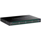 TRENDNET - TPE-3524S - 52-port Gigabit Web Smart PoE+ Switch with 10G SFP+ Slots