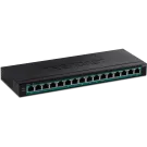 TRENDNET - TPE-TG160H - 16-Port Gigabit PoE+ Switch(123W)