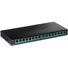 TRENDNET - TPE-TG161H - 16-Port Gigabit PoE+ Switch(123W)