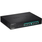 TRENDNET - TPE-TG81g - 8-port Gigabit GREENnet PoE+ Switch, rack mountable