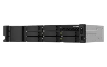 QNAP - TS-864eU-RP-4G-US - QNAP 2U 8-bay short depth 12" rackmount NAS, Intel Celeron N5105/N5095 4C/4T
