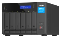 QNAP - TVS-h674-i5-32G-US - QNAP Ultra-High Speed 6 Bay NAS. Intel Core i5-12400 6C/12T, 32GB RAM DDR4 RAM