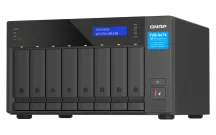 QNAP - TVS-h874-i5-32G-US - QNAP Ultra-High Speed 8 Bay NAS Intel Core i5-12400 6C/12T, 32GB RAM DDR4 RAM