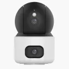 UNV - Uho-S3S-M55F36D - 3MP dual lens indoor Wi-Fi PT camera, 2.8mm+6.0mm fixed lens, 10m IR, 10m WL, Mic&speaker, SD card slot, human/vehicle/pet/crying detection