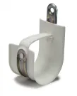Platinum Tools - HPH48ACSSBC-25 - HPH JHK 3" Spring Steel Bm Clmp Sz48, Swivels 360 deg, White (25 EA)