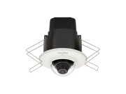 Hanwha - XND-6011F - Wisenet X powered by Wisenet 5 network flush mount dome camera, 2MP, Full HD(1080p) @ 60fps, 2.8mm fixed lens (112°), triple codec H.265/H.264/MJPEG with WiseStream II technology, 150dB WDR, USB port for easy installation, advanc