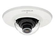 Hanwha - XND-8020F - Wisenet X powered by Wisenet 5 network flush mount dome camera, 5MP @ 30fps, 3.7mm fixed lens (97.5°), triple codec H.265/H.264/MJPEG with WiseStream II technology, 120dB WDR, USB port for easy installation, advanced video analyt