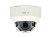 Hanwha - XND-L6080RV - Wisenet X powered by Wisenet 5 network indoor vandal dome camera, 2MP, Full HD(1080p) @60fps, motorized vari-focal lens 3.1x (3.2~10mm) (109°~33.2°), triple codec H.265/H.264/MJPEG with WiseStream II technology, 120dB WDR, USB 