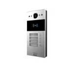 Akuvox - R20B In-wall  (Four Buttons) - SIP Intercom with Four (4) Buttons (Video & Card reader)