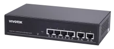 Vivotek - AW-GEL-065A-060 - Unmngd 24-Port 802.3at POE 10/100Mbps Sw 2-Port Uplink
