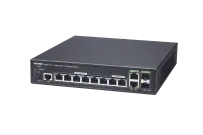 Vivotek - AW-GEV-108A-130 - 8-Port GbE RJ45(PoE)+2-Port GbESFP Web SmartManagedPoESwitch