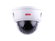 BOLIDE - BTG-N1509AVAIR - 5MP IP 2.8-12mm Varifocal Lens Vandal-Proof Dome Camera, IR Up to 90Ft, POE, 12VDC, White