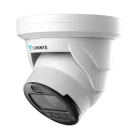 Luminys - N5T-8DAV - 8MP Network LumiDeterrent Turret Camera 2.7-13.5mm, IR White-lights, Dual-mode