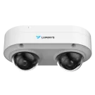 Luminys - N9P-4RA2 - 2 x 4MP LumiFlex Dual-Sensor Dome Camera with 2.8 mm Lens, IR LEDs