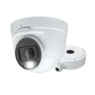 Speco - O4LT1M - 4MP IP White Light Intensifier® Turret Camera with People & Vehicle Detection - Includes Junction Box