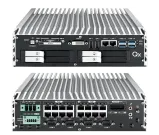 Qumulex - QXE730-16 - QxEnergy 730 - Ruggedized small form factor gateway for harsh environments and mobile applications, 02TB - 16 Ports PoE+. Up to 32 cameras or 64 total resources.