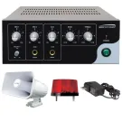 Speco - DDK2 - Digital Deterrent Audio Kit, Includes PVL15A, SPC15RP, SFR12 and PSW5