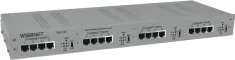 Hanwha - TEC-F16 - 16 Channel Ethernet over Coax Extender With Pass-Through PoE