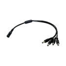 AVYCON - AVA-PIGTAIL-1IN4OUT - DC Male Pigtail with 1 in / 4 out