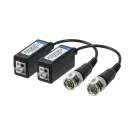 AVYCON - AVA-TVI-BLN-C - 1 Ch. HD Hybrid balun up to 820ft on HD-TVI, HD-CVI, AHD, and Analog cameras. Push in terminal connector. Transmits HD and Analog video over twisted pair CAT5E/6E. Pigtail Type