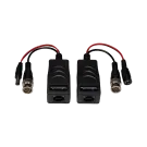 AVYCON - AVA-TVI-VP-BLN - 1 Ch. HD Hybrid balun up to 820ft on HD-TVI, HD-CVI, AHD, and Analog cameras. Transmits HD and Analog video and power, RJ45 input