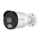 AVYCON - AVC-NAB41F28 - 4MP H.265+ InfiniteColor, Bullet Diversity Active Deterrence IP Camera, AI Lite, DWDR, 4MP@25FPS, Full Color (white light), Built-in Mic, Speaker (2-way), Siren, 2.8mm Fixed Lens, MicroSD, Onvif, DC12V / PoE, IP67, White