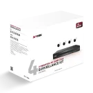 AVYCON - AVK-TE21E4-1T - 2MP TVI Kit with 4 of 2MP TVI Turret Cameras and 4CH DVR with 1TB HDD pre-installed, contains AVC-TE21F28 (4 QTY) and AVR-DSV504H-1T (1 QTY)