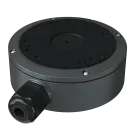 AVYCON - AVM-EDMTS-G-TL1 - Junction Box for Small Turret Domes and Large Bullet Cameras, Gray. Compatible models: AVC-ENN41FT(/2.8)-G, AVC-ENN81FT(/2.8)-G