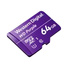 AVYCON - AVY-WDD064G1P0C - WD Purple Surveillance 24/7 Drive, MicroSD Card, 64GB Capacity