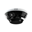 AVYCON - AVC-N4M81F360 - 8MP, IP H.265 IR Multi-Sensor 360 Quad Directional Camera, 4mm per sensor, True D&N, 1 Audio In/Out, 1 Alarm In/Out, AC24V, MicroSD Card slot, PoE+