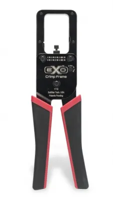 Platinum Tools - 100062C - EXO Crimp Frame™ with EZ-RJ45 Die. Clamshell.