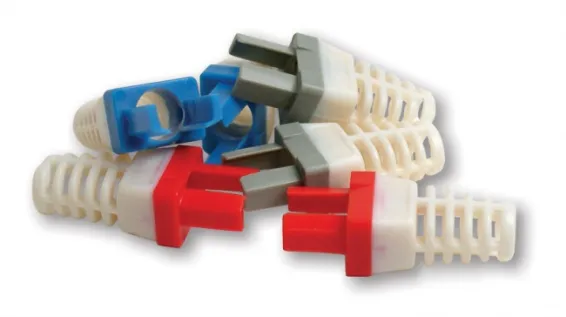 Platinum Tools - 105006 - Strain Relief for Cat6, Red. Pkg 500pc/Bag.