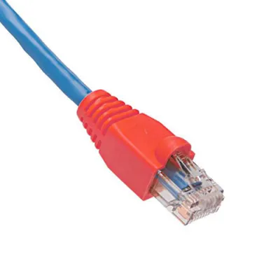 Platinum Tools - 105060 - RJ45 Boot, 5.5mm Max OD, Red. Pkg 100pc/Bag.