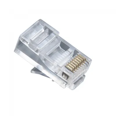 Platinum Tools - 106150 - RJ45 (8P8C), Round-Solid, 3 Prong. 500/Bag.