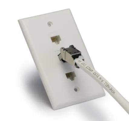 Platinum Tools - 106230 - Shielded Cat6A Flex Connector. 1/Bag.