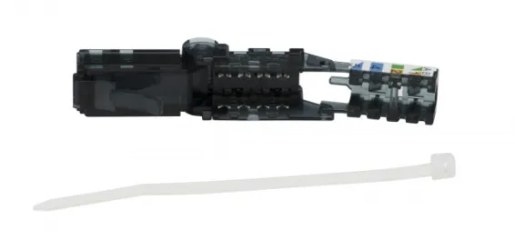 Platinum Tools - 106230 - Shielded Cat6A Flex Connector. 1/Bag.