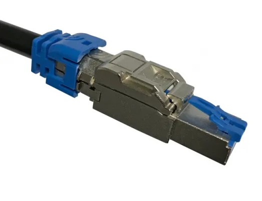Platinum Tools - 106250 - PoE+ 10Gig RJ45 Shielded Field Plug. 1/Bag