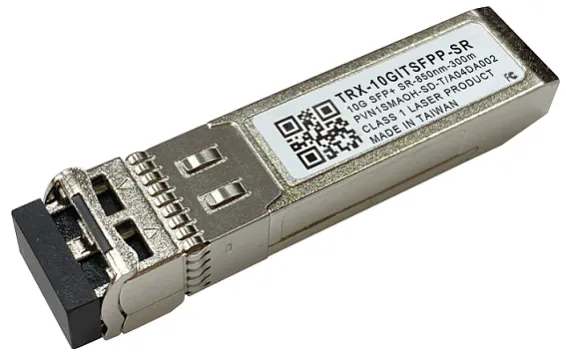 QNAP - TRX-10GITSFPP-SR - Optical Transceiver 10GbE SFP+ 850nm SR up to 300m Industrial-temperature (-40 ~85)