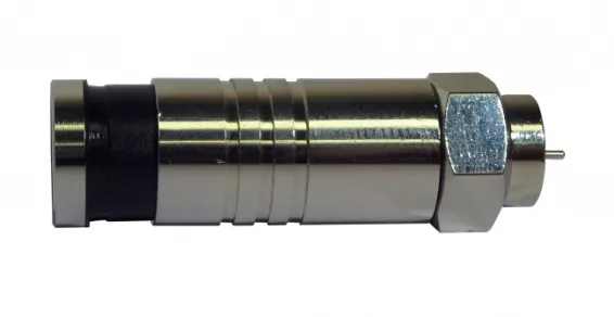 Platinum Tools - 18312 - F Type RG11 Compression Nickel Plated Connectors (4/Clamshell)