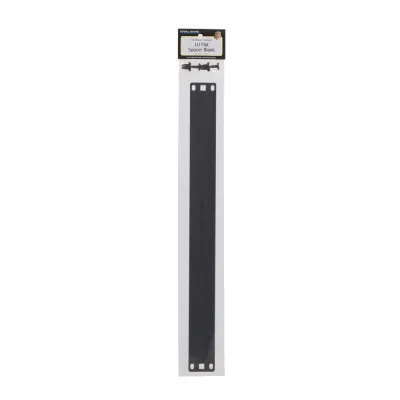 Kendall Howard - 1901-1-101-01 - 1U Flat Spacer Blank