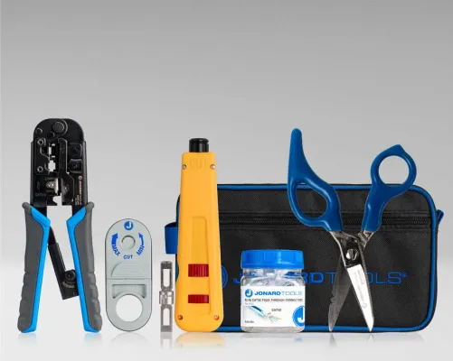 Jonard Tools - TK-RJ550 - VDV Installation Took Kit