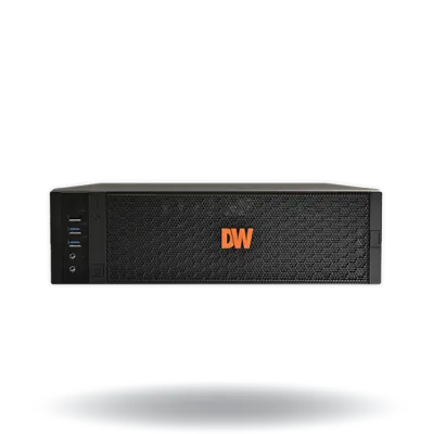Digital Watchdog - DW-BJDX1124T-LX - Blackjack DX Server, Intel Celeron Processor, Linux Ubuntu OS with 24TB Storage