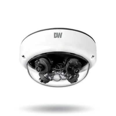 Digital Watchdog - DWC-PVX16WW - MEGApix Flex 16MP multi-sensor vandal dome IP camera with fixed lens options 